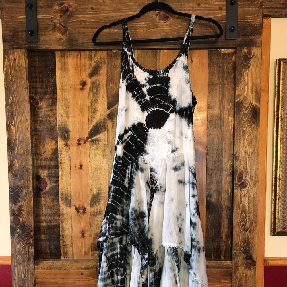 Tie Dye European Style Dress